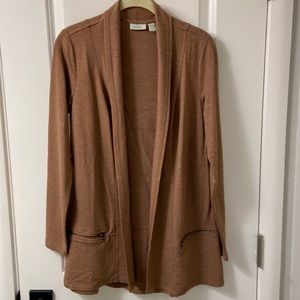 Logo Lounge light weight tobacco jacket